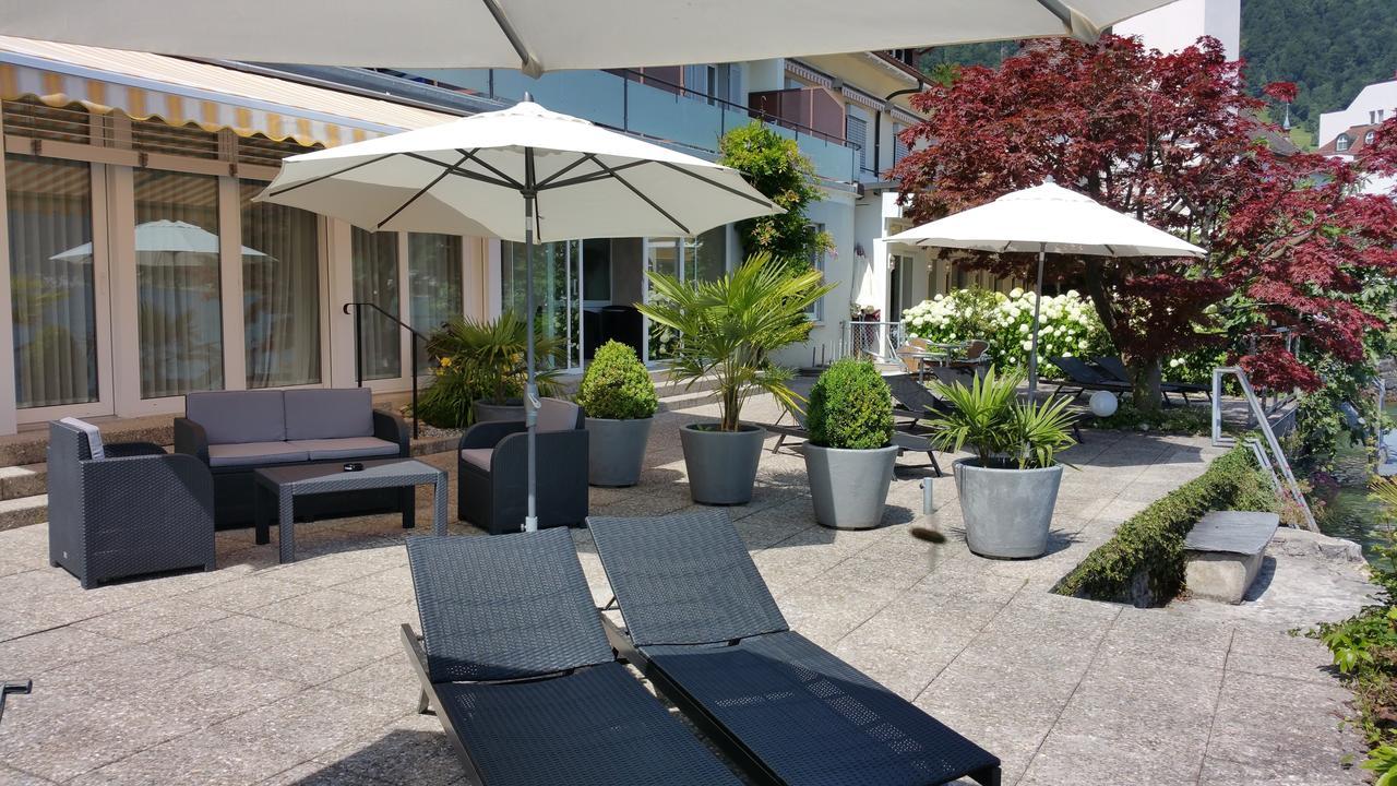 Hotel Riviera Loft Weggis Kültér fotó